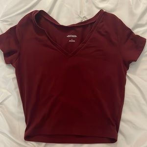 Marron top from Target